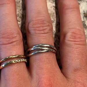 Triple band ring